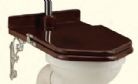 Burlington Deleted Products - Standard - Mahogany Throne Seat for High Level WC