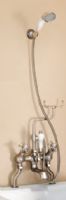 Burlington Deleted Products - Standard - Angled Bath Shower Mixer with Shower Hook- Anglesey