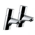 Armitage Shanks - Avon 21 - Pair Self Closing Basin Taps with Dual Indices