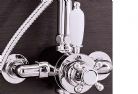 Mayfair - Traditional Crosshead - Dual handle exposed concentric valve