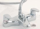 Linea - Moderne - Deck Mounted Bath Shower Mixer