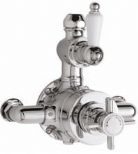 Hudson Reed - Beaumont - Exposed Thermostatic Twin Valve MP By Claygate