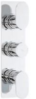 Hudson Reed - Reign - Concealed Thermostatic Triple Valve By Claygate