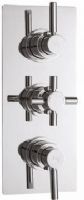 Hudson Reed - Tec Pura Plus - Tec Pura Concealed Thermostatic Triple Valve By Claygate