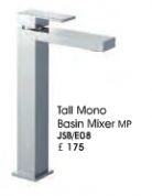 Synergy - Tec Studio E - Tall Mono Basin Mixer MP