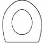  a Discontinued - Armitage Shanks - Profile Solid Wood Replacement Toilet Seat