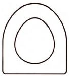  a Discontinued - Armitage Shanks - SAVILLE Custom Made Wood Replacement Toilet Seats