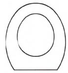  a Discontinued - Catalano - Solid Wood Replacement Toilet Seat