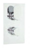 Synergy - Ratio - Concealed Thermostatic Twin Shower Valve LP1