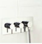 Synergy - Quest - Thermostatic twin shower valve