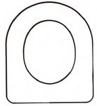  a Discontinued - Cerabati - Solid Wood Replacement Toilet Seat