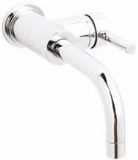 Hudson Reed - Tec Single Lever - Wall Mounted Side Action Basin Mixer By Clayga