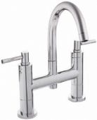 Hudson Reed - Tec Levers - Tec lever Bath Filler By Claygate