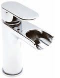 Hudson Reed - Flume - Open Spout Mono Basin Mixer By Claygate