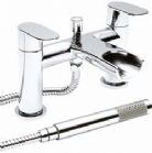 Hudson Reed - Flume - Open Spout Bath Shower Mixer By Claygate