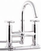 Hudson Reed - Helix Crosshead - Bath Shower Mixer By Claygate