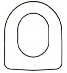  a Discontinued - Duravit - STARK 2 WALL Solid Wood Replacement Toilet Seats