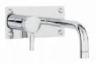 Hudson Reed - Helix Single Lever - Helix Crosshead Wall Mounted Bath Mixer By Claygate