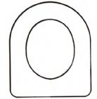  a Discontinued - Duravit - HAPPY D Custom Made Wood Replacement Toilet Seats