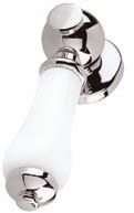 Hudson Reed - Standard - Ceramic Handle WC Lever By Claygate