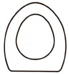  a Discontinued - Cocqille - Solid Wood Replacement Toilet Seat