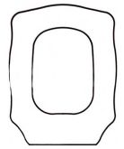  a Discontinued - Cavalcade - Solid Wood Replacement Toilet Seat