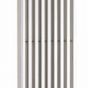 Hudson Reed - Parallel - Radiator- high gloss silver By Claygate