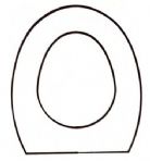  a Discontinued - Junior - Solid Wood Replacement Toilet Seats