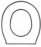  a Discontinued - Moate - Solid Wood Replacement Toilet Seats