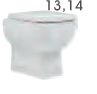 Synergy - Elation - Hesta Wrapover Toilet Seat (only suitable with 69H1401
