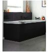 Synergy - High gloss - black bath panels