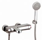 Abode - Rapture - Wall Mounted Thermostatic Bath Shower Mixer with Handset