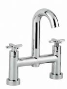 Abode - Serenitie - Deck Mounted Bath Filler with Swan Spout
