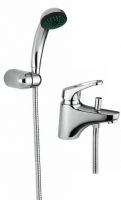 Abode - Veracity - Low Pressure Single Lever Bath Filler with Shower handset & Divert