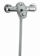 Abode - Euphoria - Exposed/Concealed Concentric Thermostatic Shower Mixer by Abode