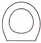  a Discontinued - Lefroy Brooks  - LISSA DOON Solid Wood Replacement Toilet Seats