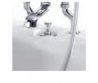 Burlington - Standard - Arundel Invisible Bath Overfl ow & Waste
