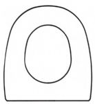  a Discontinued - Selles  - ANJOU Solid Wood Replacement Toilet Seats