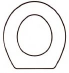  a Discontinued - Simas - LONDRA Solid Wood Replacement Toilet Seats