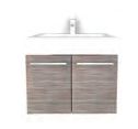 Shades Furniture - Standard - 600mm Double Door Vanity Unit with Inset Basin