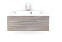 Shades Furniture - Standard - 600mm Shallow Vanity Unit with Drawer & Inset Basin