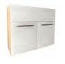 Shades Furniture - Standard - Semi-Countertop Vanity Cabinet - 300X 800
