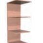 Shades Furniture - Standard - Open Shelf Wall Unit (d) 185mm (w) 320mm (h)