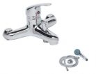 Ercos - Opera Prima - Group mounted bath mixer with fixed spout