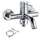 Ercos - Beauty - Group mounted bath mixer with fixed spout