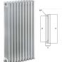 Ercos - Tubolare Opera: At-opx - Multi column radiator 3/500