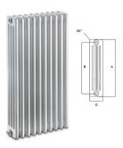 Ercos - Tubolare Opera: At-opx - Multi column radiator 4/500