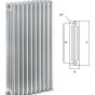 Ercos - Tubolare Opera: At-opx - Multi column radiator 4/600