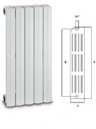 Ercos - E-100 / RCH - 5 columns radiator 5/880