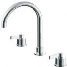 Ideal Standard - Silver - Basin 3 Hole Mixers